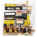 Quantity of Vintage Photographic & Tinting Chemicals, inc Kodak, Johnson's, Perutz, Lumiere etc