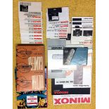 A Good Group of Minox Instruction Books, Leaflets, Brochures & Books.