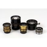 Uncommon Konishiroku Hexar 50mm Lens, plus Thornton Pickard & Other Lenses.