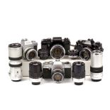 Topcon Cameras, Lenses, inc Black Bodies.