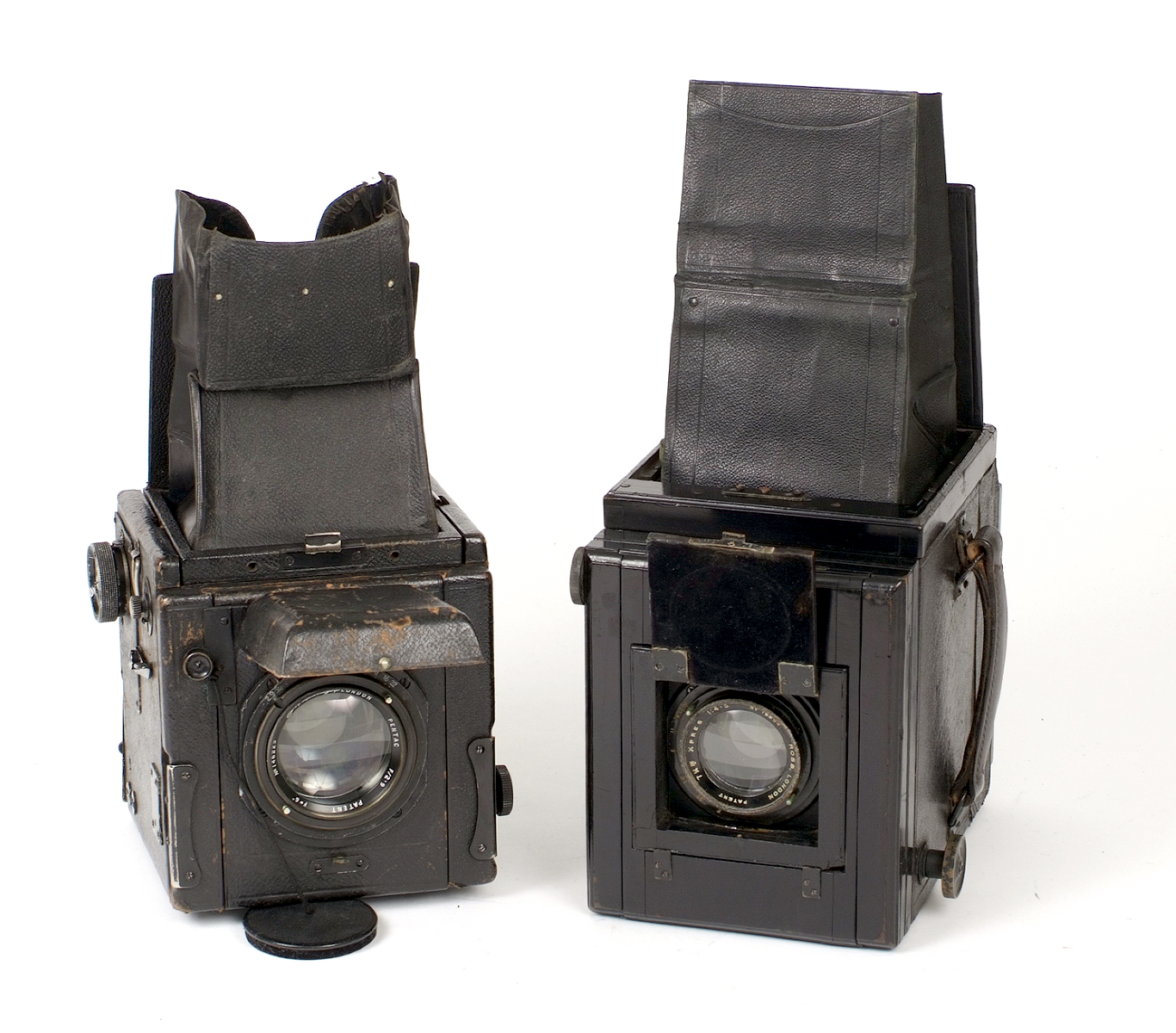Ensign Special & Thornton Pickard Duplex Ruby Reflex Cameras.