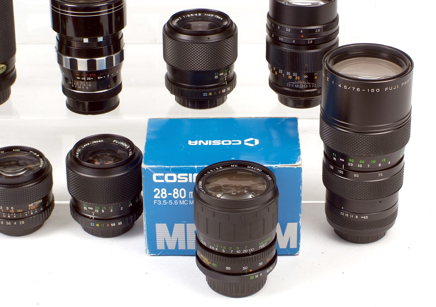 A Good Group of Fujica, Chinon & Other M42 Screw Mount Lenses. - Image 3 of 3