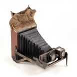 An Uncommon Newman & Guardia Folding Nydia Plate Camera