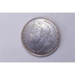 1822 George IV silver crown - GF