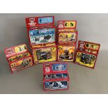 7 Kenner Star Wars Micro Collection sets in original boxes: 69920 Bespin Control Room, 69950 Hoth Wa