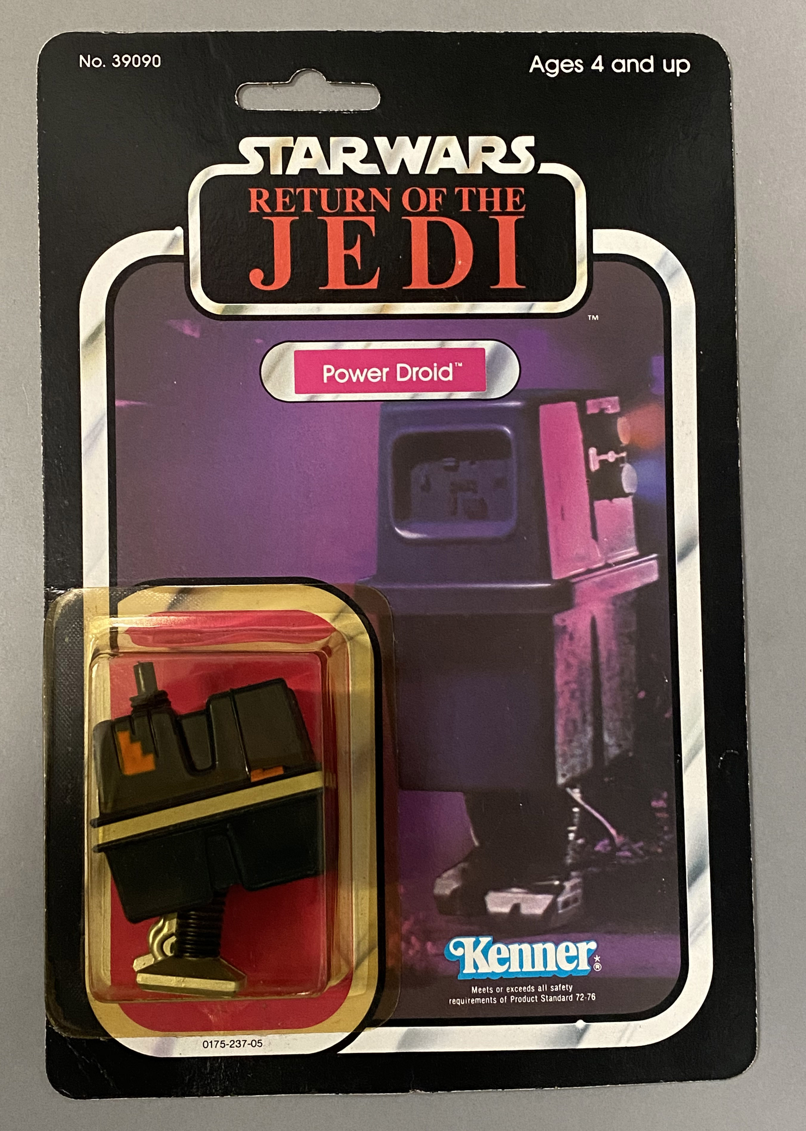 5 vintage Star Wars ROTJ Return Of The Jedi figures on original backing cards: Admiral Ackbar, Power - Image 4 of 11