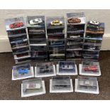 42x 007 The James Bond Car Collection magazine issue diecast models all in original plastic