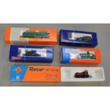 Ho Gauge. 5x Roco locomotives, all boxed.