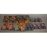 A good mixed lot of vintage Robot related carded toys including Transformers, Voltron and Robot Zone