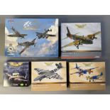5 Corgi Aviation Archive model aircraft: AA39911 Battle Of Britain Memorial Flight Set, AA34803, 473
