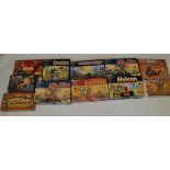 12x Milton Bradley board games including Game master Series examples.