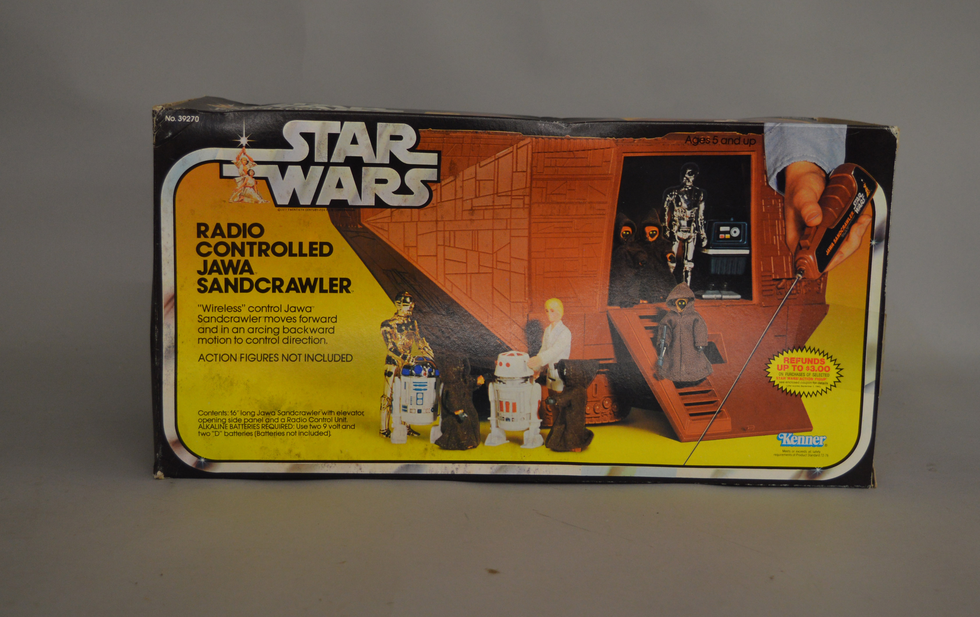 Kenner Star Wars 39270 Radio Controlled Jawa Sandcrawler in original box. - Image 3 of 8