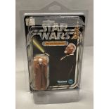 Kenner Star Wars Ben (Obi-Wan) Kenobi on 12-back card. Note damage to card in photos. With protectiv