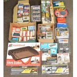 A large quantity of model railway accessories and tools, all boxed/bagged. (6 Boxes)