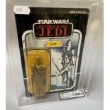 UKG graded Kenner Star Wars ROTJ Return Of The Jedi IG-88 on original card. Y80% (C80 B80 F90).