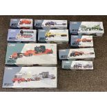 10x corgi Classics Heavy Haulage models, boxed.