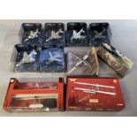 10 Corgi Aviation Archive model aircraft: AA35404, US33216, AA33211, AA34107, US33217, AA33607, AA31