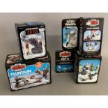 4 boxed Star Wars sets: 33394 Hoth Wampa, 33393 Tauntaun, 40070 PDT-8 and 93440 Radar Laser Canon. A