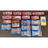 9x Corgi 1:50 scale On The Move models together with 10x Corgi British Rail related models, all