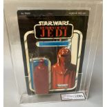 UKG graded Kenner Star Wars ROTJ Return Of The Jedi Emperor's Royal Guard on original card. Y75% (C7