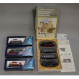 HO Gauge. A Gutzold presentation set together with 3x locomotives, all boxed.