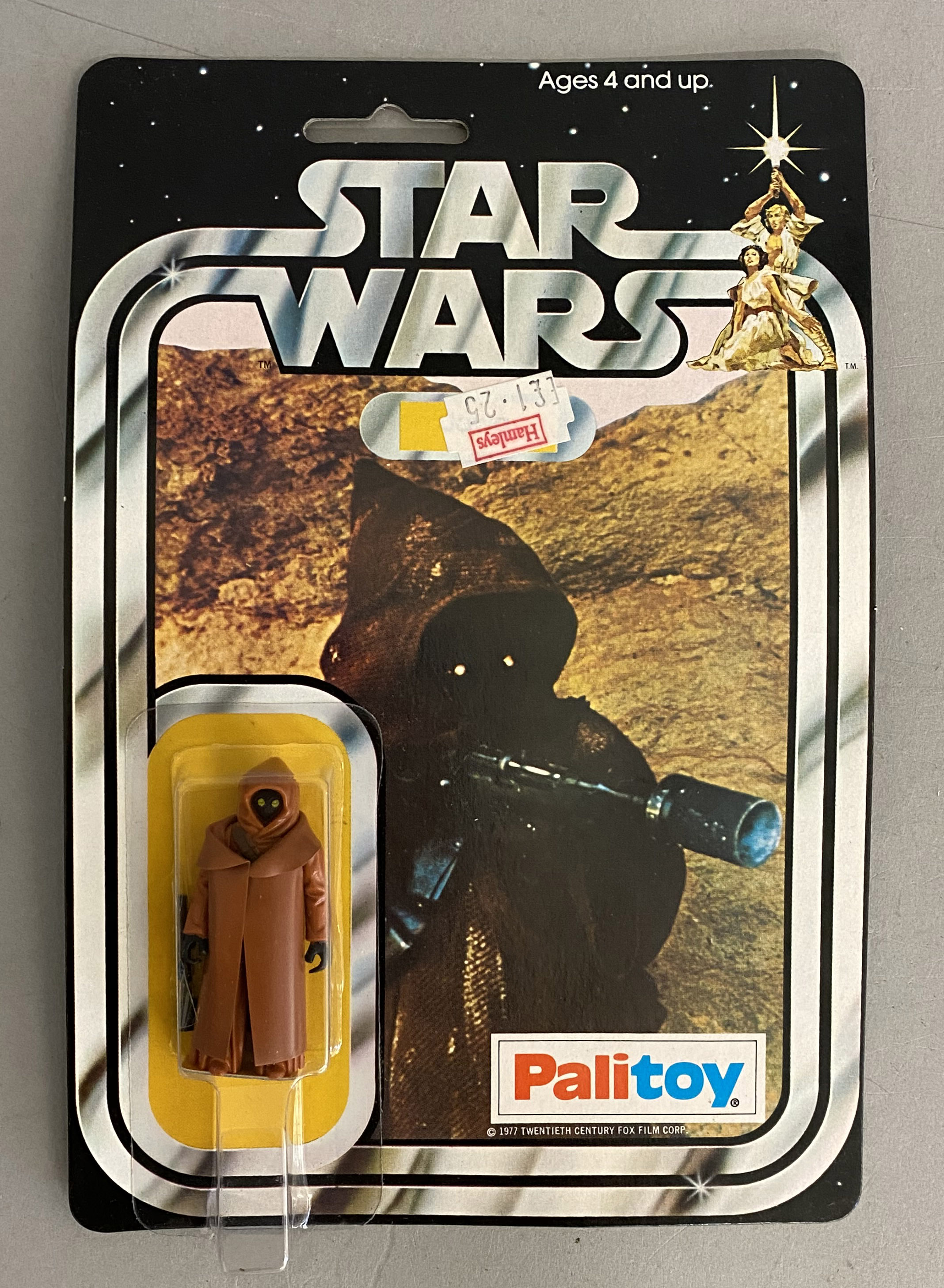 Palitoy Star Wars Jawa with rare Vinyl Cape on 12-back card. One of the rarest carded Star Wars figu - Image 2 of 9