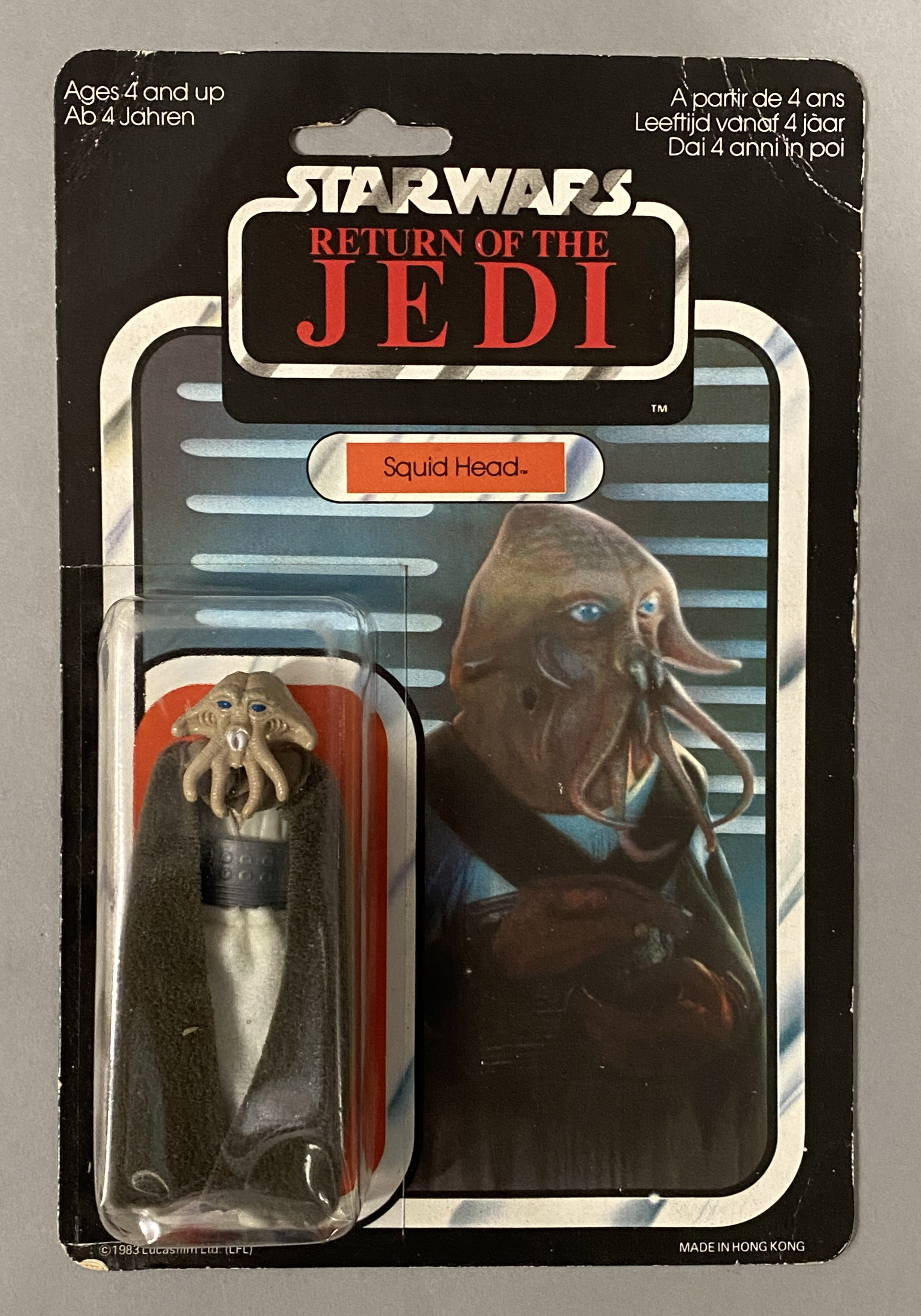 5 vintage Star Wars figures on ROTJ Return Of The Jedi backing cards: Rebel Commando, Nikto, Princes - Image 10 of 11