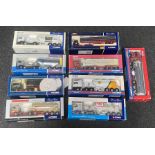 9x Corgi 1:50 scale Commercial vehicle models including Limited Edition examples, all boxed.