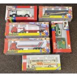 4x Joal Compact 1:50 scale models together with 2x Britains 1:32 scale Authentic Models, all
