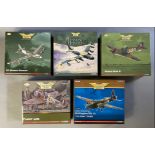 5 Corgi Aviation Archive model aircraft: AA33507, AA33502, AA35505, US33906 AA34809. All boxed.