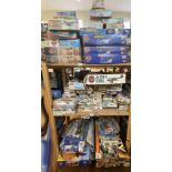 63x Airfix model kits. (Contents not checked for completeness)