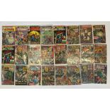24x Vintage Marvel Comics all featuring Dr. Strange or Nick Fury, mostly both in Strange Tales.