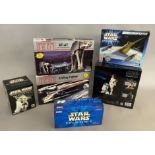 A mixed lot of Star Wars memorabilia and toys including Limited Edition animated Princess Leia