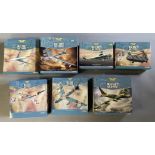 7 Corgi Aviation Archive Military Air Power model aircraft: AA32911, AA33501, AA33403, AA34202, AA33