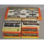 OO Gauge. 6x Hornby Train sets and rolling stock including Brighton Belle 1934 set and Golden