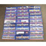 OO Gauge. 27x Bachmann Branch-Line Rolling Stock sets, all boxed.