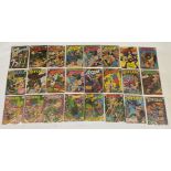 24x Vintage DC Comics featuring The Atom, Hawkman or both.