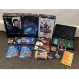 3x Sideshow Collectibles James Bond 007 12" Figures together with a Corgi Limited Edition Casino
