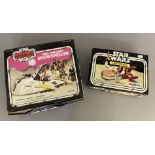 Palitoy Star Wars 33322 Land Speeder and Palitoy Empire Strikes Back Rebel Armoured Snowspeeder. Bot