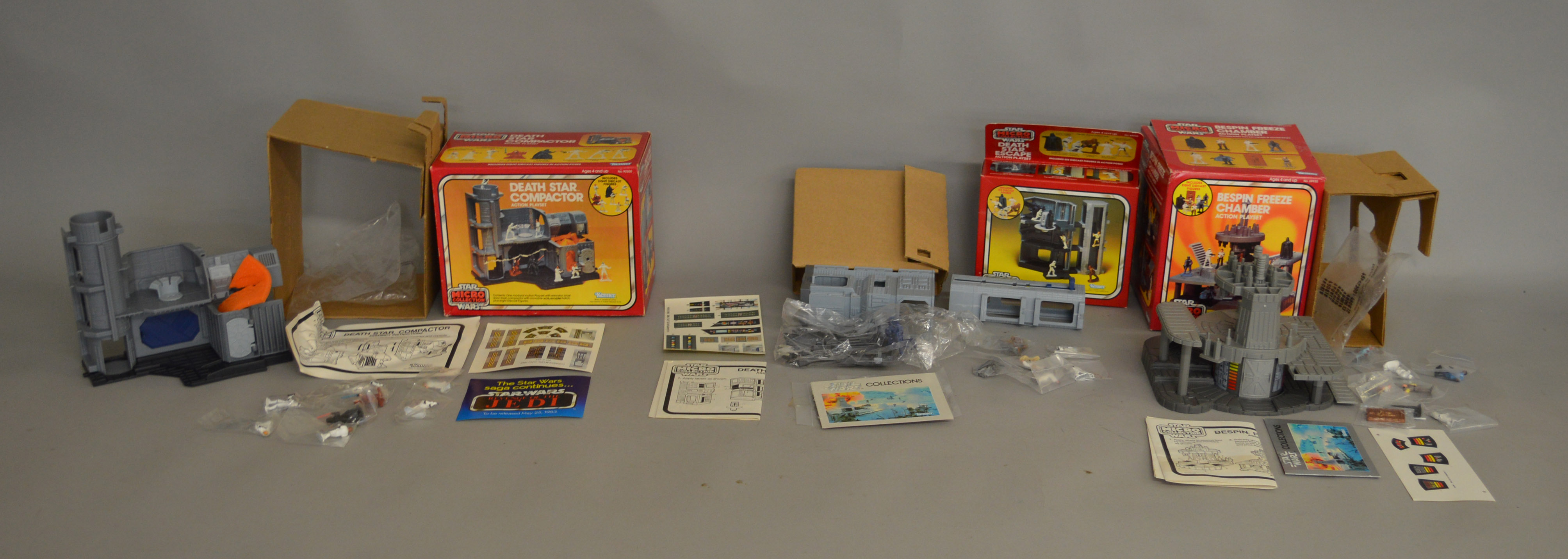 7 Kenner Star Wars Micro Collection sets in original boxes: 69920 Bespin Control Room, 69950 Hoth Wa - Image 2 of 3