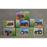 7x Universal Hobbies 1:16 scale Tractor models, all boxed.