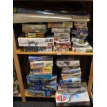 34x Aviation related model kits including Revell, Italieri, Matchbox, Airfix etc. (Contents not