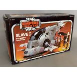 Kenner Star Wars The Empire Strikes Back SLAVE I - Boba Fett's Spaceship, with original box.