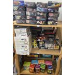 55x Assorted model kits, mostly Aurora and Glencoe models examples. (Contents not checked for