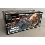 Star Wars ROTJ Return Of The Jedi Tri-Logo Rancor Monster with original box.