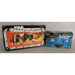 Star Wars 39120 Creature Cantina Action Playset and tri-logo Sy Snootles and the Rebo Band, both box