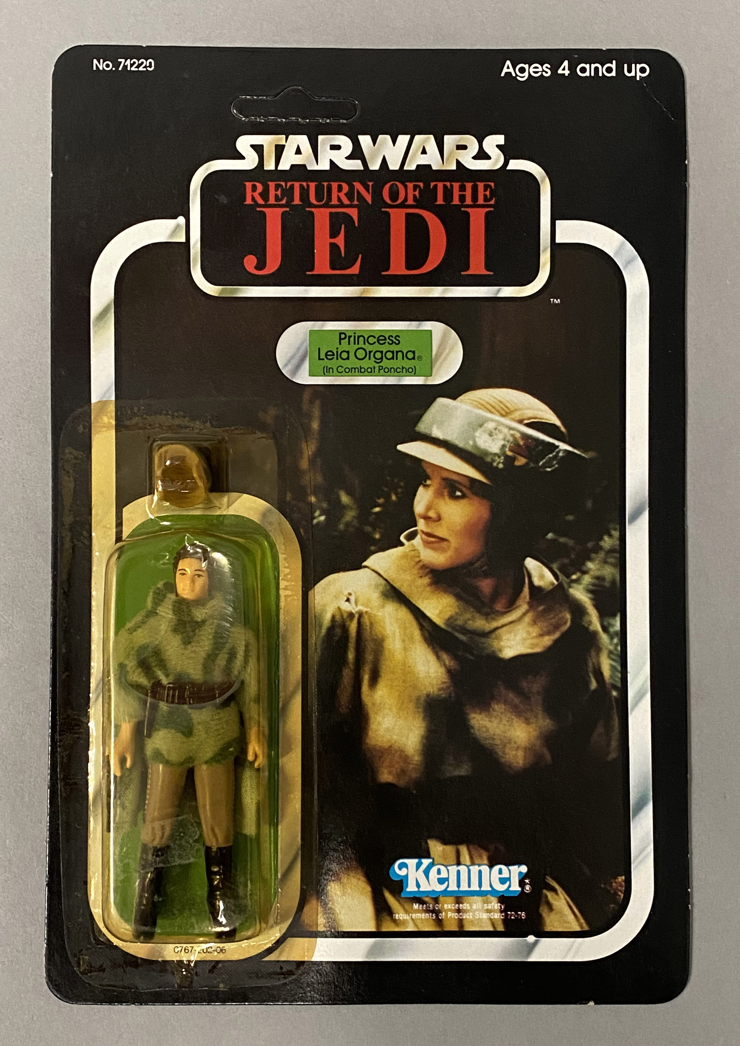 5 vintage Star Wars figures on ROTJ Return Of The Jedi backing cards: Rebel Commando, Nikto, Princes - Image 6 of 11