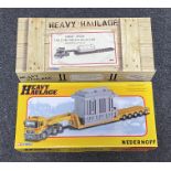 2x Corgi 1:50 scale limited edition Heavy Haulage sets CC12810 and CC12003.