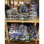 28x Assorted Sci-Fi model kits including Star Wars, Space 1999 etc. (Contents not checked for