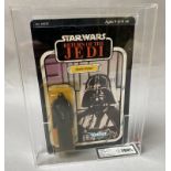 UKG graded Kenner Star Wars TORJ Return Of The Jedi Darth Vader on original card. Y80% (C80 B85 F90)